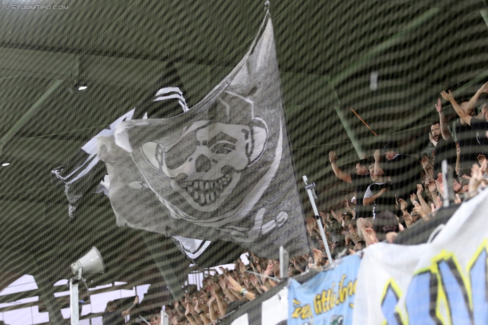 Sturm Graz - Fenerbahce
UEFA Europa League Qualifikation 3. Runde, SK Sturm Graz -  Fenerbahce Istanbul, Stadion Liebenau Graz, 27.07.2017. 

Foto zeigt Fans von Sturm
