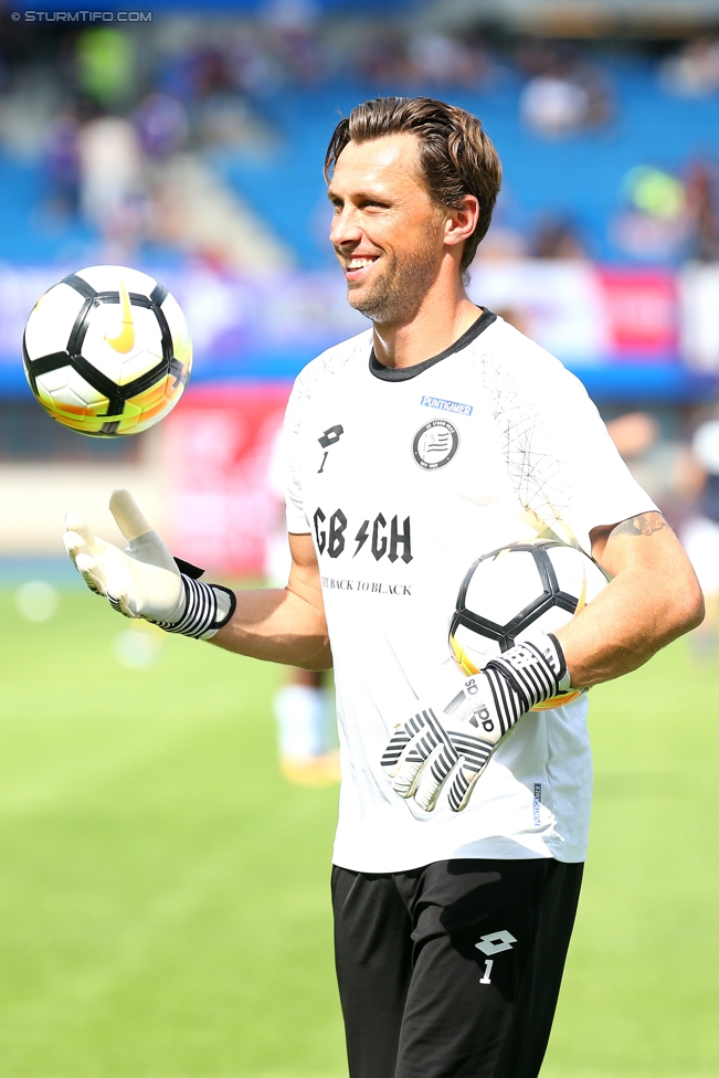 Austria Wien - Sturm Graz
Oesterreichische Fussball Bundesliga, 2. Runde, FK Austria Wien - SK Sturm Graz, Ernst Happel Stadion Wien, 30.07.2017. 

Foto zeigt Christian Gratzei (Sturm)
