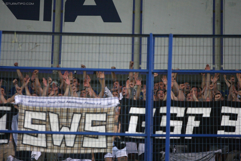 Fenerbahce - Sturm Graz
UEFA Europa League Qualifikation 3. Runde, Fenerbahce Istanbul - SK Sturm Graz, Suekrue Saracoglu Stadion Istanbul, 03.08.2017. 

Foto zeigt Fans von Sturm
