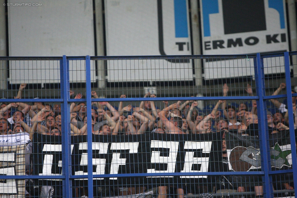 Fenerbahce - Sturm Graz
UEFA Europa League Qualifikation 3. Runde, Fenerbahce Istanbul - SK Sturm Graz, Suekrue Saracoglu Stadion Istanbul, 03.08.2017. 

Foto zeigt Fans von Sturm
