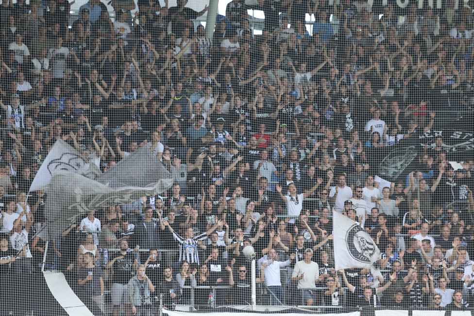 Sturm Graz - Wolfsberg
Oesterreichische Fussball Bundesliga, 4. Runde, SK Sturm Graz - Wolfsberger AC, Stadion Liebenau Graz, 12.08.2017. 

Foto zeigt Fans von Sturm
