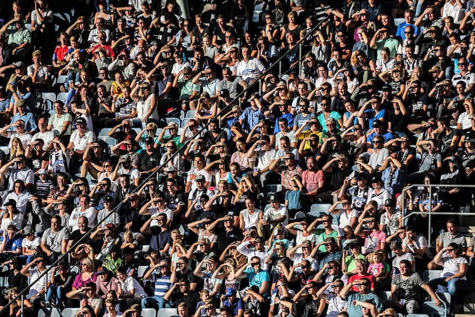 Sturm Graz - Wolfsberg
Oesterreichische Fussball Bundesliga, 4. Runde, SK Sturm Graz - Wolfsberger AC, Stadion Liebenau Graz, 12.08.2017. 

Foto zeigt Fans von Sturm
