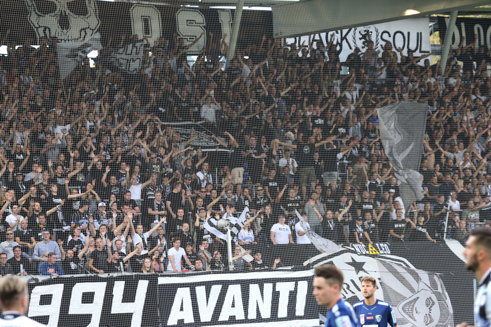 Sturm Graz - Wolfsberg
Oesterreichische Fussball Bundesliga, 4. Runde, SK Sturm Graz - Wolfsberger AC, Stadion Liebenau Graz, 12.08.2017. 

Foto zeigt Fans von Sturm
