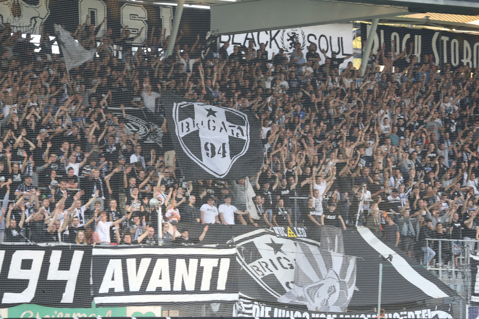 Sturm Graz - Wolfsberg
Oesterreichische Fussball Bundesliga, 4. Runde, SK Sturm Graz - Wolfsberger AC, Stadion Liebenau Graz, 12.08.2017. 

Foto zeigt Fans von Sturm
