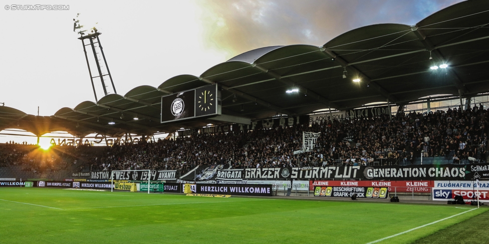 Sturm Graz - Altach
Oesterreichische Fussball Bundesliga, 9. Runde, SK Sturm Graz - SCR Altach, Stadion Liebenau Graz, 23.09.2017. 

Foto zeigt Fans von Sturm
