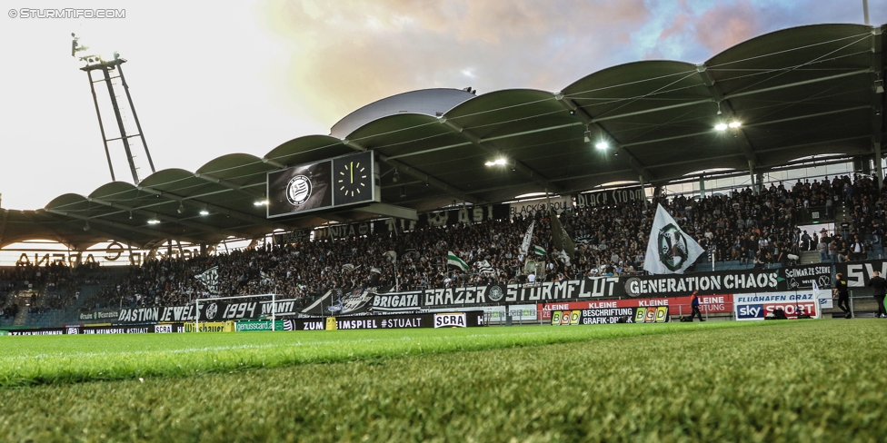 Sturm Graz - Altach
Oesterreichische Fussball Bundesliga, 9. Runde, SK Sturm Graz - SCR Altach, Stadion Liebenau Graz, 23.09.2017. 

Foto zeigt Fans von Sturm
