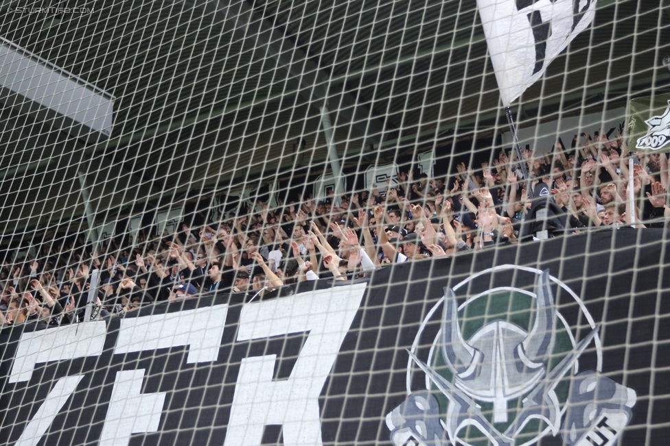 Sturm Graz - Altach
Oesterreichische Fussball Bundesliga, 9. Runde, SK Sturm Graz - SCR Altach, Stadion Liebenau Graz, 23.09.2017. 

Foto zeigt Fans von Sturm
