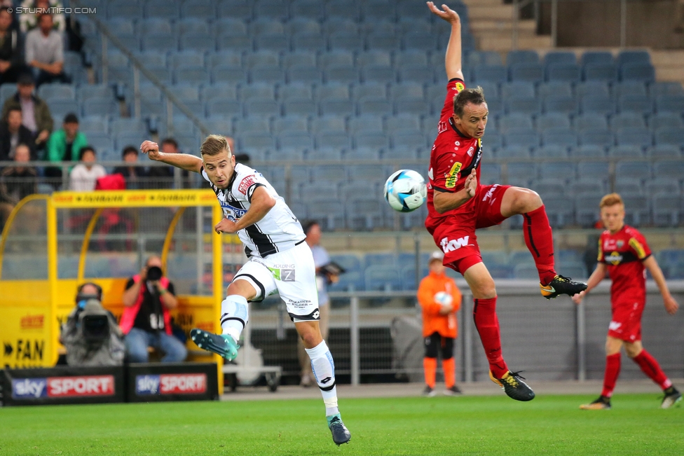 Sturm Graz - Altach
Oesterreichische Fussball Bundesliga, 9. Runde, SK Sturm Graz - SCR Altach, Stadion Liebenau Graz, 23.09.2017. 

Foto zeigt Sandi Lovric (Sturm)
