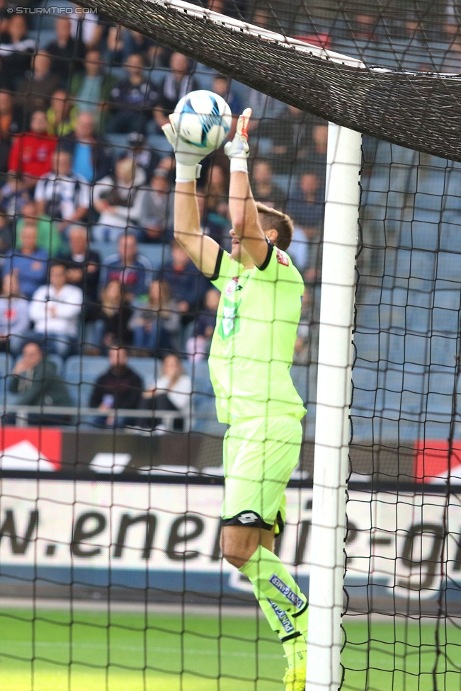 Sturm Graz - Mattersburg
Oesterreichische Fussball Bundesliga, 12. Runde, SK Sturm Graz - SV Mattersburg, Stadion Liebenau Graz, 21.10.2017. 

Foto zeigt Joerg Siebenhandl (Sturm)
