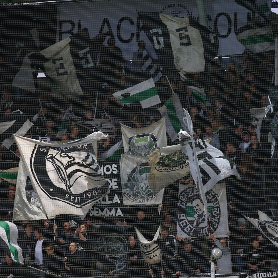 Sturm Graz - Altach
OEFB Cup, 3. Runde, SK Sturm Graz - SCR Altach, Stadion Liebenau Graz, 25.10.2017. 

Foto zeigt Fans von Sturm
