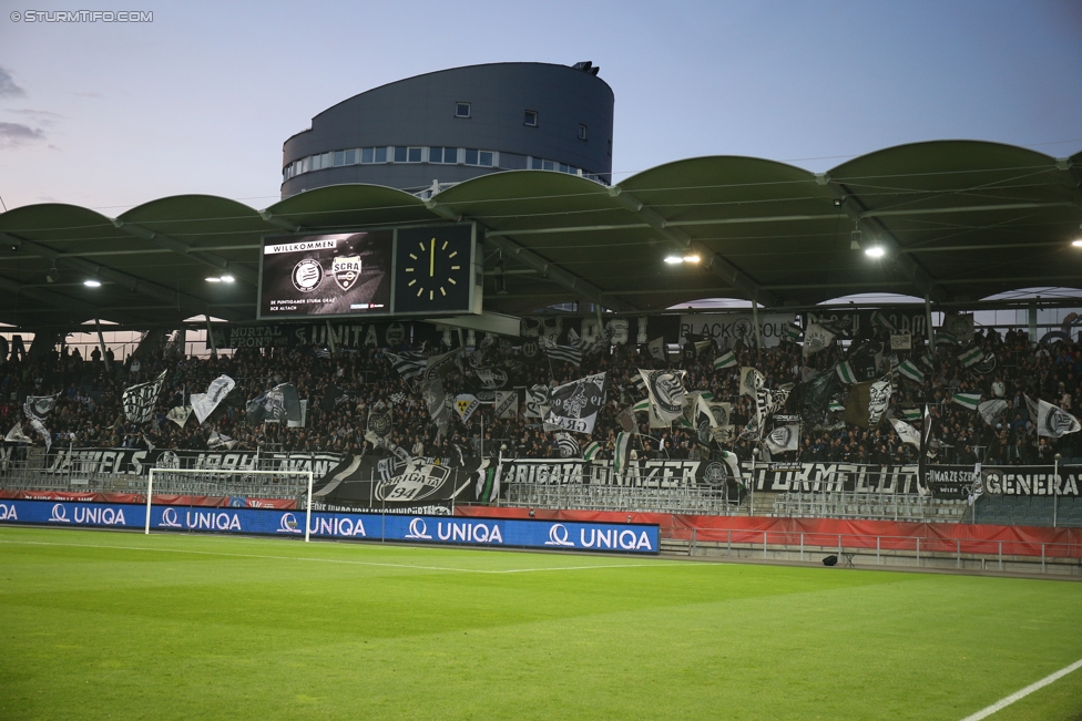 Sturm Graz - Altach
OEFB Cup, 3. Runde, SK Sturm Graz - SCR Altach, Stadion Liebenau Graz, 25.10.2017. 

Foto zeigt Fans von Sturm
