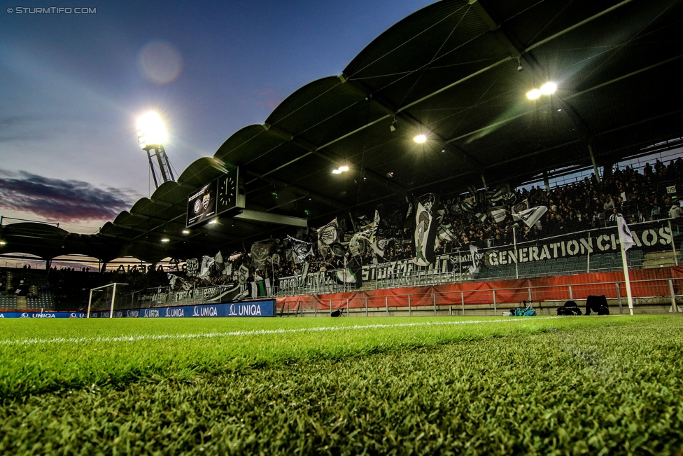 Sturm Graz - Altach
OEFB Cup, 3. Runde, SK Sturm Graz - SCR Altach, Stadion Liebenau Graz, 25.10.2017. 

Foto zeigt Fans von Sturm
