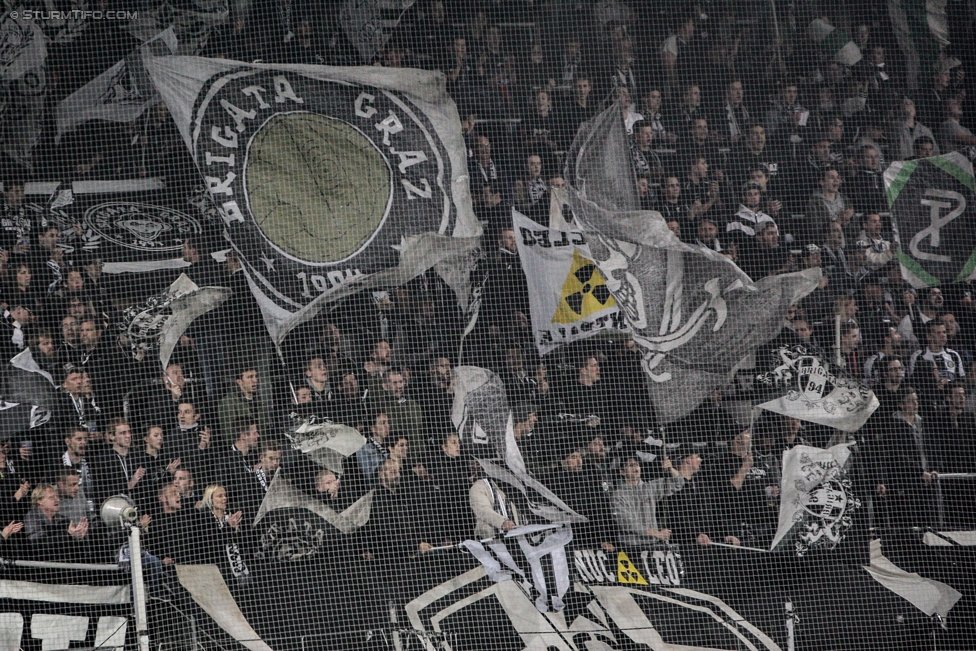 Sturm Graz - Altach
OEFB Cup, 3. Runde, SK Sturm Graz - SCR Altach, Stadion Liebenau Graz, 25.10.2017. 

Foto zeigt Fans von Sturm
