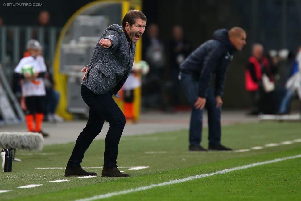 Sturm Graz - Altach
OEFB Cup, 3. Runde, SK Sturm Graz - SCR Altach, Stadion Liebenau Graz, 25.10.2017. 

Foto zeigt Franco Foda (Cheftrainer Sturm)
