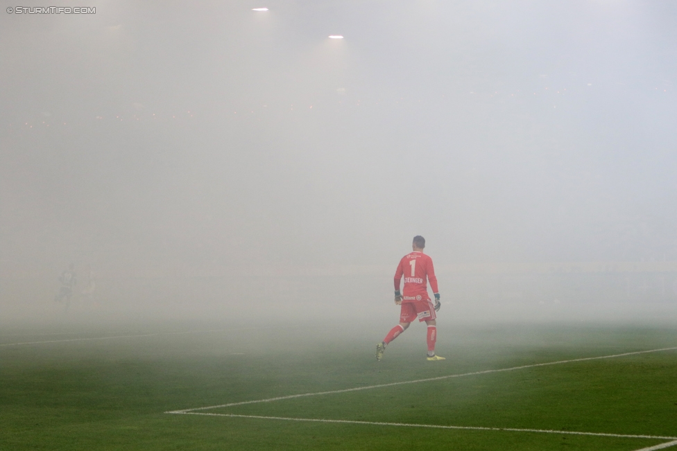 Sturm Graz - Rapid Wien
Oesterreichische Fussball Bundesliga, 14. Runde, SK Sturm Graz - SK Rapid Wien, Stadion Liebenau Graz, 04.11.2017. 

Foto zeigt Richard Strebinger (Rapid)
