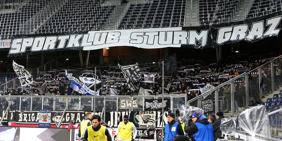 Salzburg - Sturm Graz
Oesterreichische Fussball Bundesliga, 15. Runde, RB Salzburg - SK Sturm Graz, Stadion Wals-Siezenheim, 19.11.2017. 

Foto zeigt Fans von Sturm
