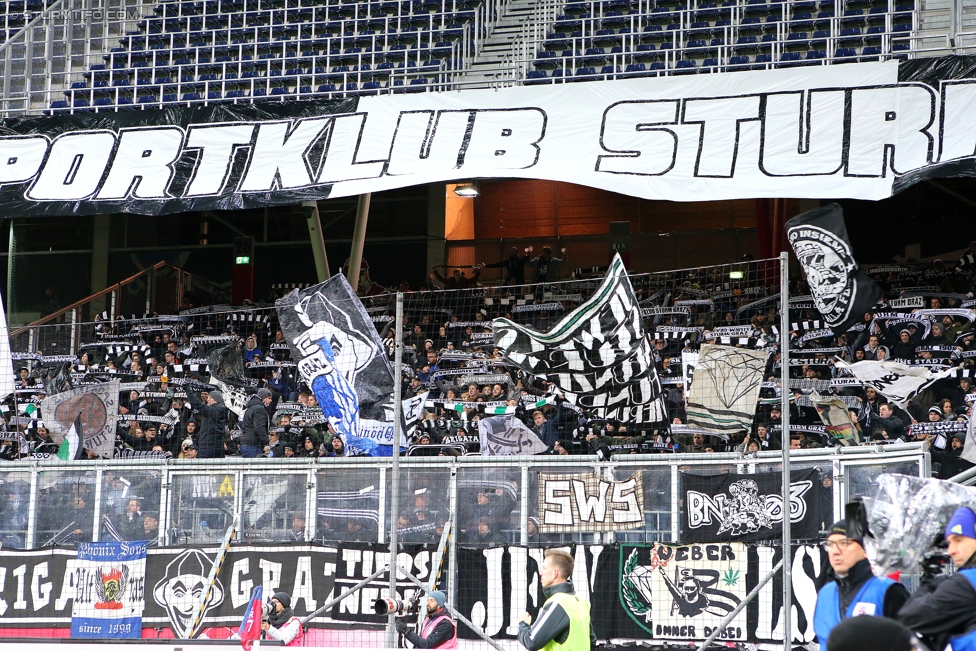 Salzburg - Sturm Graz
Oesterreichische Fussball Bundesliga, 15. Runde, RB Salzburg - SK Sturm Graz, Stadion Wals-Siezenheim, 19.11.2017. 

Foto zeigt Fans von Sturm
