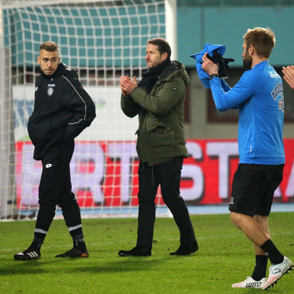 Austria Wien - Sturm Graz
Oesterreichische Fussball Bundesliga, 20. Runde, FK Austria Wien - SK Sturm Graz, Ernst Happel Stadion Wien, 17.12.2017. 

Foto zeigt Franco Foda (Cheftrainer Sturm)
