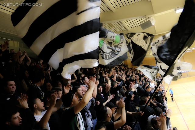 8. Sturm Nachwuchscup
SK Sturm Graz Nachwuchscup, ASVOE Halle Graz, 06.01.2017

Foto zeigt Fans von Sturm
