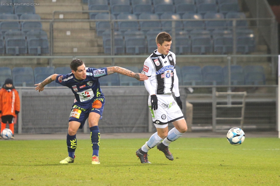 Sturm Graz - Wolfsberg
Oesterreichische Fussball Bundesliga, 22. Runde, SK Sturm Graz - Wolfsberger AC, Stadion Liebenau Graz, 10.02.2018. 

Foto zeigt Deni Alar (Sturm)
