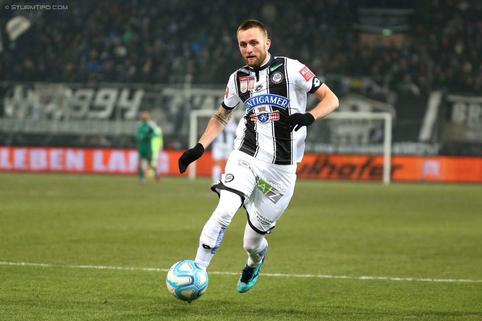 Sturm Graz - Wimpassing
OEFB Cup, Viertelfinale, SK Sturm Graz - SV Wimpassing, Stadion Liebenau Graz, 28.02.2018. 

Foto zeigt Jakob Jantscher (Sturm)
