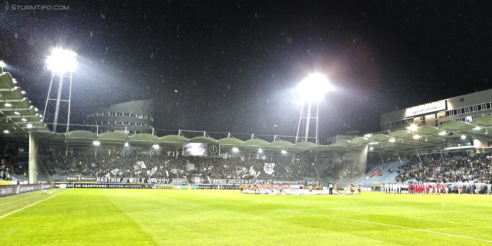 Sturm Graz - Altach
Oesterreichische Fussball Bundesliga, 27. Runde, SK Sturm Graz - SCR Altach, Stadion Liebenau Graz, 17.03.2018. 

Foto zeigt Fans von Sturm
