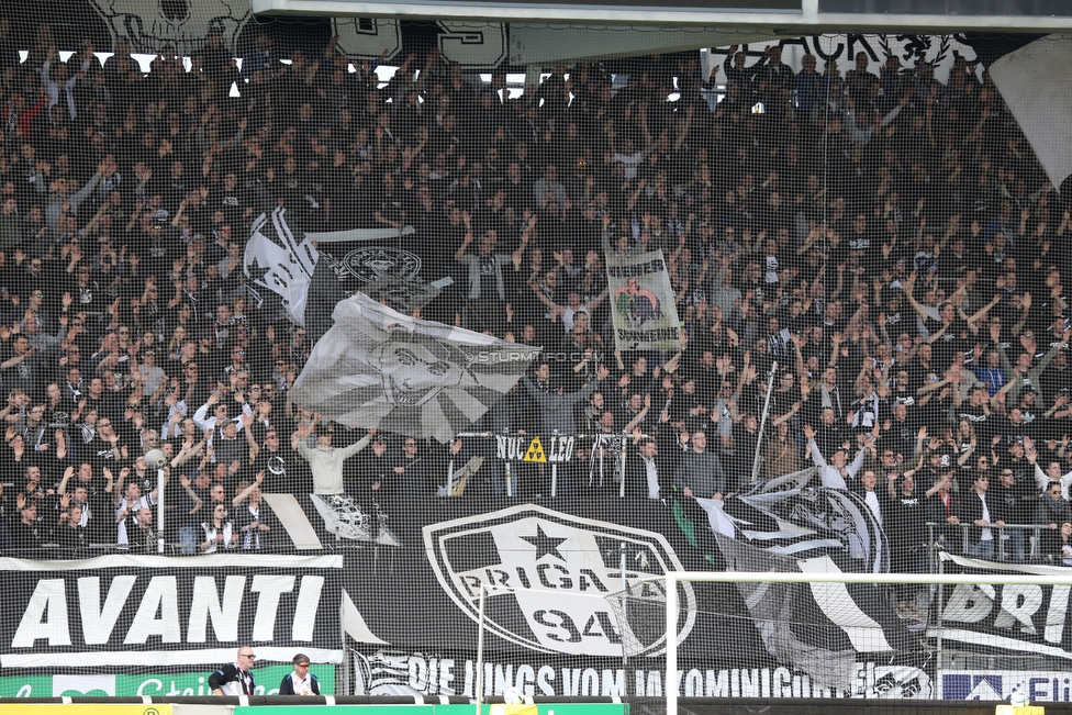 Sturm Graz - Austria Wien
Oesterreichische Fussball Bundesliga, 29. Runde, SK Sturm Graz - FK Austria Wien, Stadion Liebenau Graz, 07.04.2018. 

Foto zeigt Fans von Sturm
