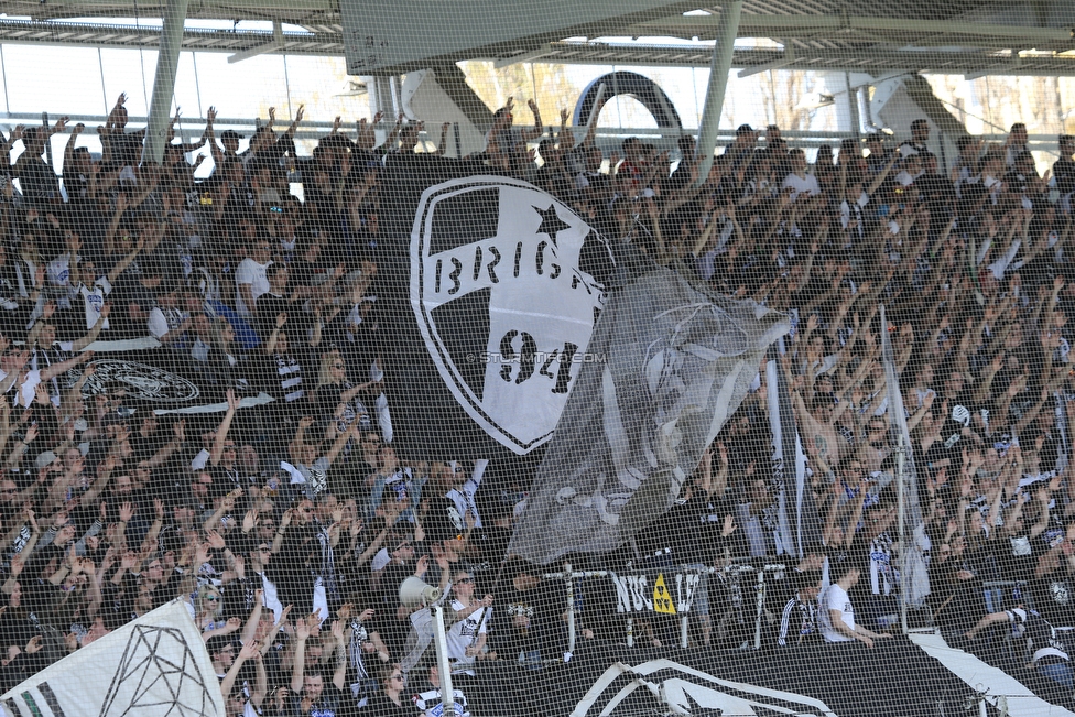 Sturm Graz - Mattersburg
Oesterreichische Fussball Bundesliga, 30. Runde, SK Sturm Graz - SV Mattersburg, Stadion Liebenau Graz, 14.04.2018. 

Foto zeigt Fans von Sturm
