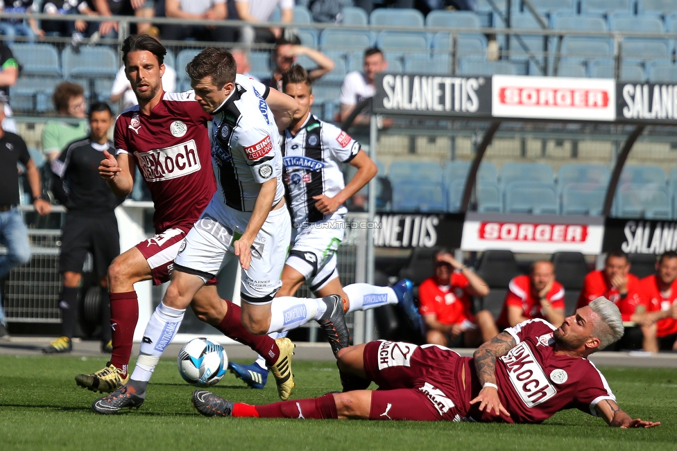 Sturm Graz - Mattersburg
Oesterreichische Fussball Bundesliga, 30. Runde, SK Sturm Graz - SV Mattersburg, Stadion Liebenau Graz, 14.04.2018. 

Foto zeigt Deni Alar (Sturm)
