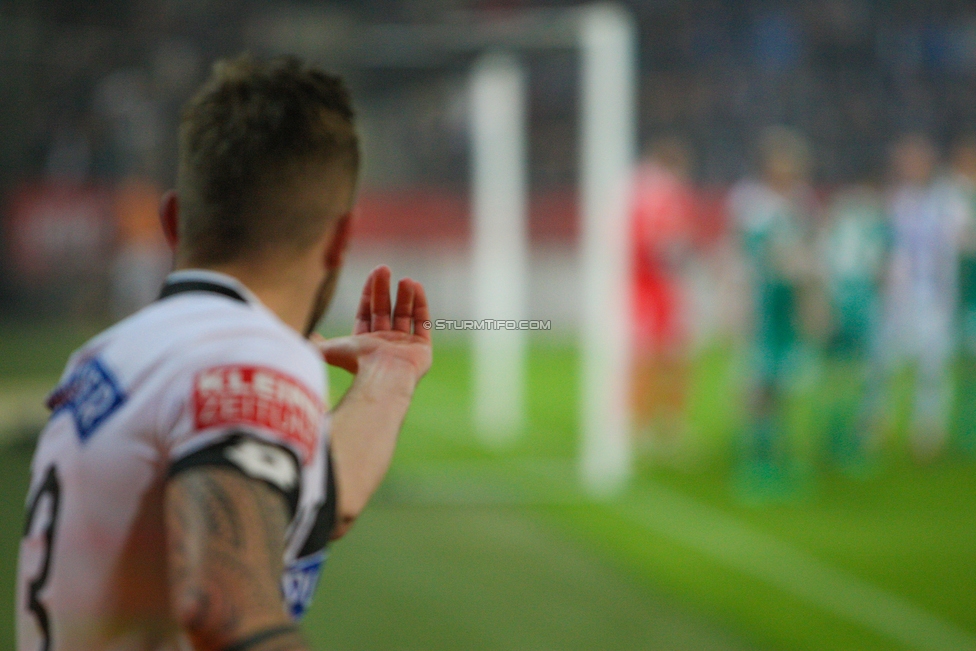 Sturm Graz - Rapid Wien
OEFB Cup, Halbfinale, SK Sturm Graz - SK Rapid Wien, Stadion Liebenau Graz, 18.04.2018. 

Foto zeigt Jakob Jantscher (Sturm)
