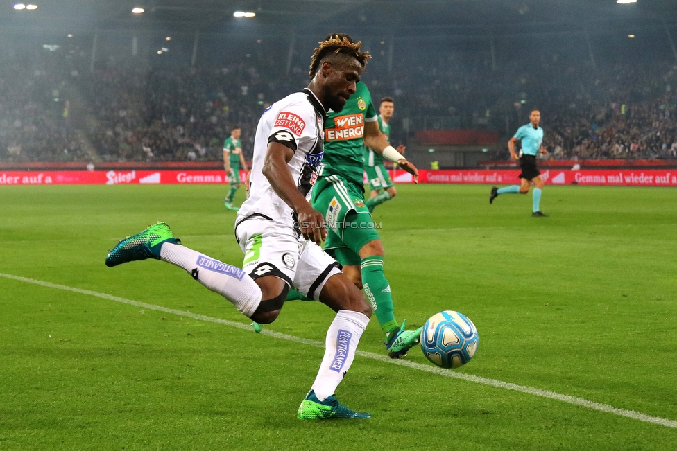 Sturm Graz - Rapid Wien
OEFB Cup, Halbfinale, SK Sturm Graz - SK Rapid Wien, Stadion Liebenau Graz, 18.04.2018. 

Foto zeigt Bright Edomwonyi (Sturm)
