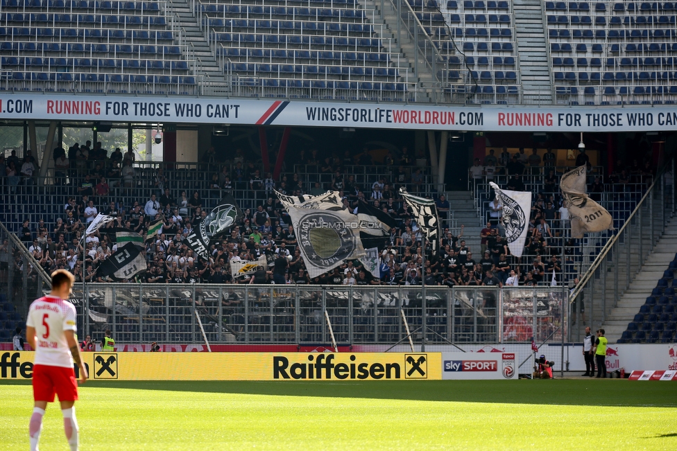 Salzburg - Sturm Graz
Oesterreichische Fussball Bundesliga, 33. Runde, FC RB Salzburg - SK Sturm Graz, Stadion Wals-Siezenheim, 06.05.2018. 

Foto zeigt Fans von Sturm
