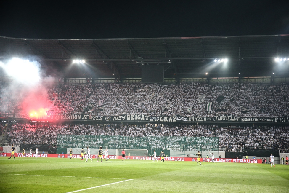 Sturm Graz - Salzburg
OEFB Cup, Finale, SK Sturm Graz - FC RB Salzburg, Woerthersee Stadion Klagenfurt, 09.05.2018. 

Foto zeigt Fans von Sturm
