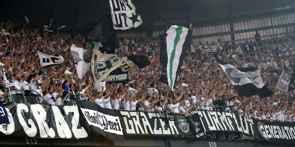 Sturm Graz - Salzburg
OEFB Cup, Finale, SK Sturm Graz - FC RB Salzburg, Woerthersee Stadion Klagenfurt, 09.05.2018. 

Foto zeigt Fans von Sturm
