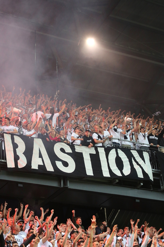 Sturm Graz - Salzburg
OEFB Cup, Finale, SK Sturm Graz - FC RB Salzburg, Woerthersee Stadion Klagenfurt, 09.05.2018. 

Foto zeigt Fans von Sturm
