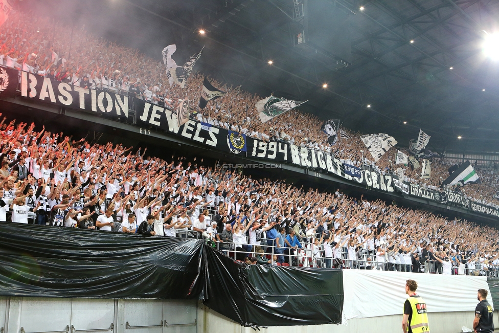 Sturm Graz - Salzburg
OEFB Cup, Finale, SK Sturm Graz - FC RB Salzburg, Woerthersee Stadion Klagenfurt, 09.05.2018. 

Foto zeigt Fans von Sturm
