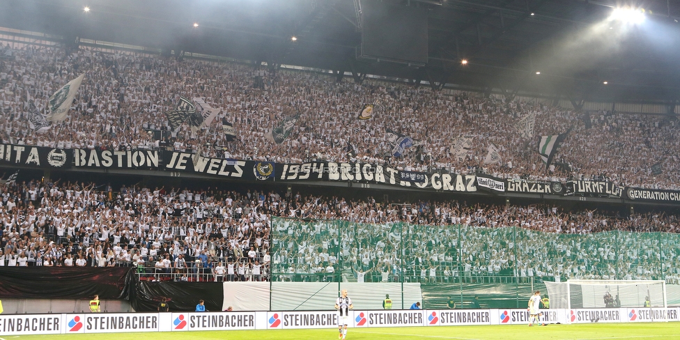 Sturm Graz - Salzburg
OEFB Cup, Finale, SK Sturm Graz - FC RB Salzburg, Woerthersee Stadion Klagenfurt, 09.05.2018. 

Foto zeigt Fans von Sturm
