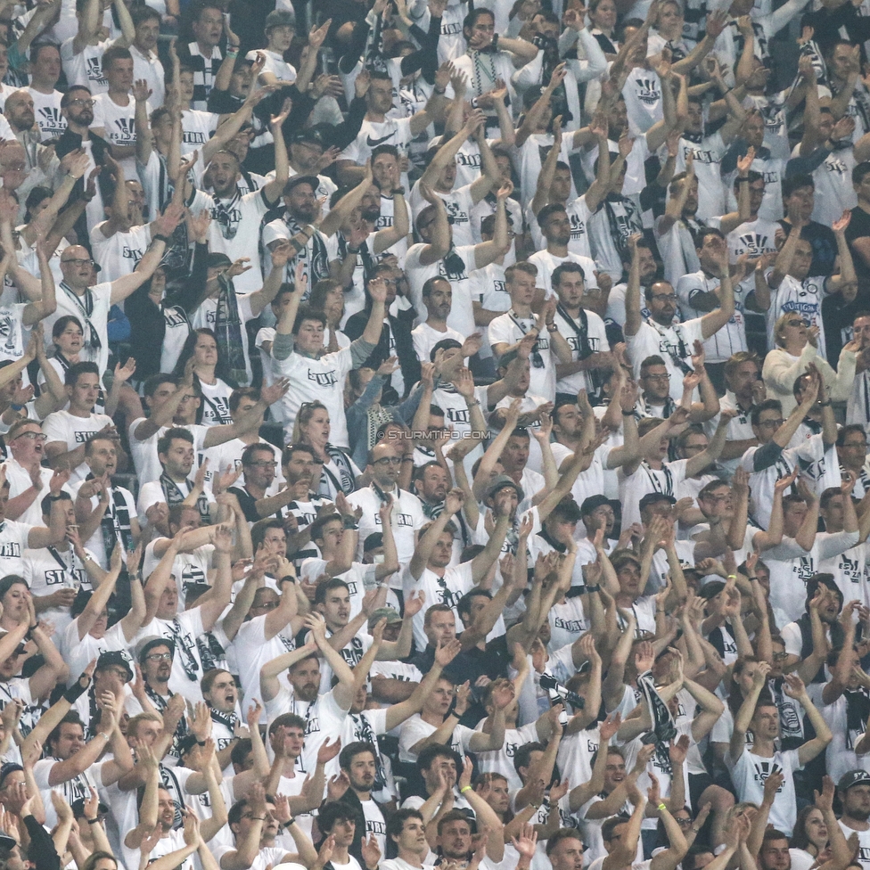 Sturm Graz - Salzburg
OEFB Cup, Finale, SK Sturm Graz - FC RB Salzburg, Woerthersee Stadion Klagenfurt, 09.05.2018. 

Foto zeigt Fans von Sturm
