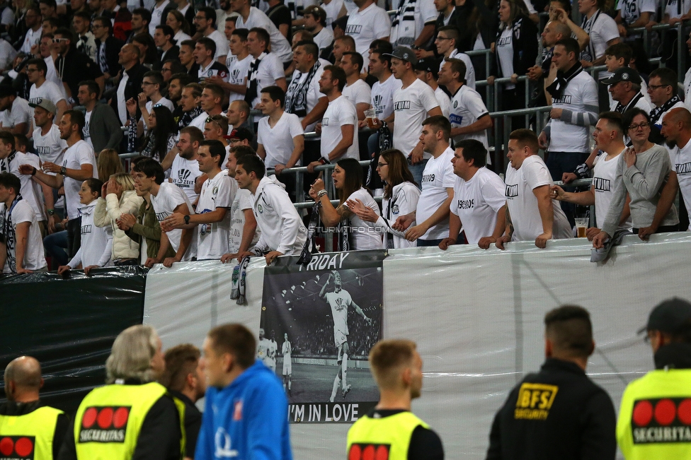 Sturm Graz - Salzburg
OEFB Cup, Finale, SK Sturm Graz - FC RB Salzburg, Woerthersee Stadion Klagenfurt, 09.05.2018. 

Foto zeigt Fans von Sturm
