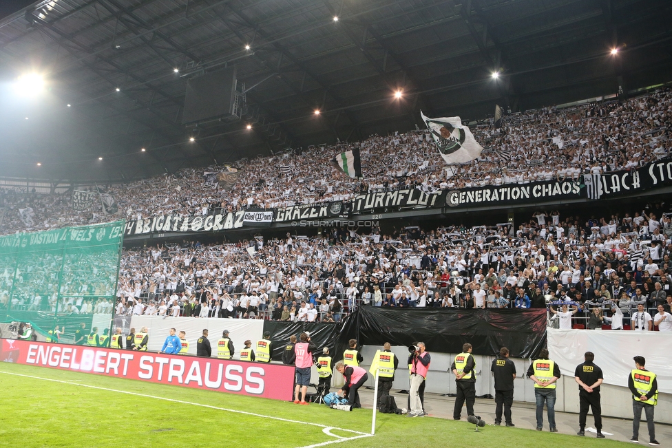 Sturm Graz - Salzburg
OEFB Cup, Finale, SK Sturm Graz - FC RB Salzburg, Woerthersee Stadion Klagenfurt, 09.05.2018. 

Foto zeigt Fans von Sturm
