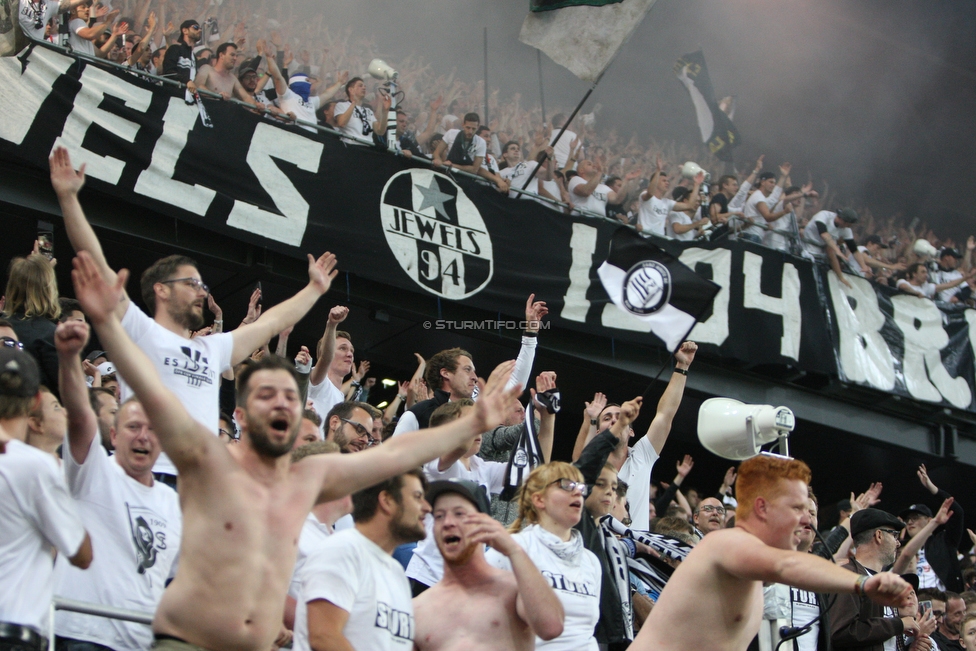 Sturm Graz - Salzburg
OEFB Cup, Finale, SK Sturm Graz - FC RB Salzburg, Woerthersee Stadion Klagenfurt, 09.05.2018. 

Foto zeigt Fans von Sturm
