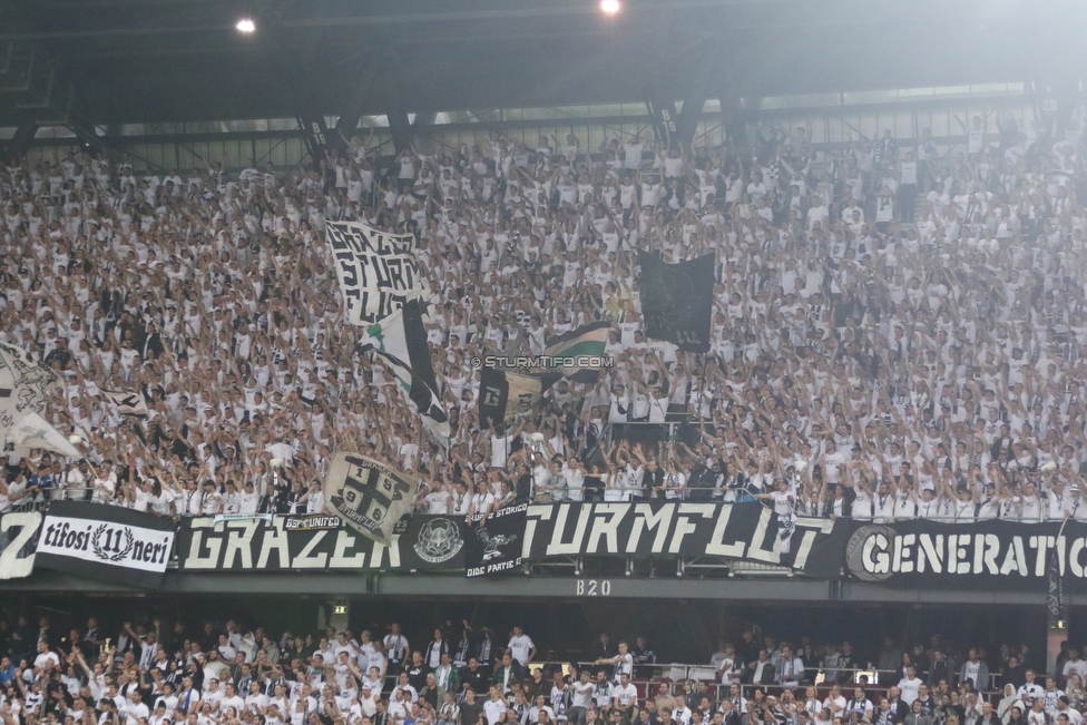 Sturm Graz - Salzburg
OEFB Cup, Finale, SK Sturm Graz - FC RB Salzburg, Woerthersee Stadion Klagenfurt, 09.05.2018. 

Foto zeigt Fans von Sturm
