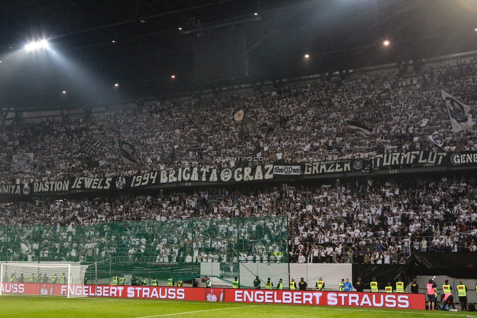 Sturm Graz - Salzburg
OEFB Cup, Finale, SK Sturm Graz - FC RB Salzburg, Woerthersee Stadion Klagenfurt, 09.05.2018. 

Foto zeigt Fans von Sturm
