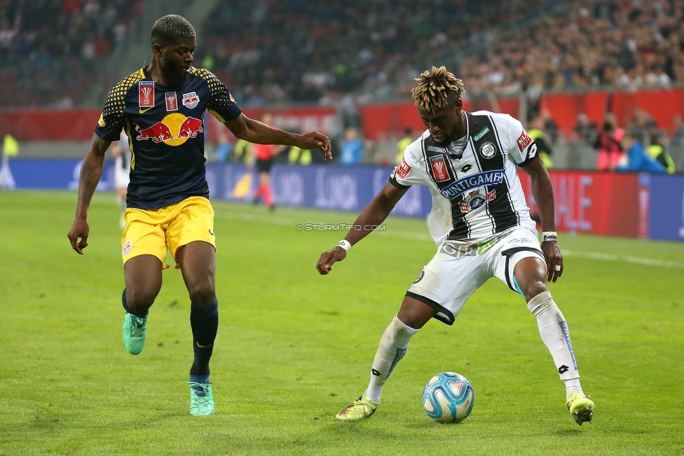 Sturm Graz - Salzburg
OEFB Cup, Finale, SK Sturm Graz - FC RB Salzburg, Woerthersee Stadion Klagenfurt, 09.05.2018. 

Foto zeigt Bright Edomwonyi (Sturm)
