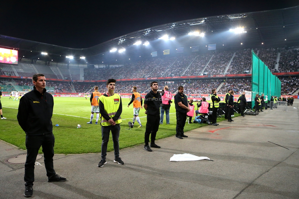 Sturm Graz - Salzburg
OEFB Cup, Finale, SK Sturm Graz - FC RB Salzburg, Woerthersee Stadion Klagenfurt, 09.05.2018. 

Foto zeigt Security
