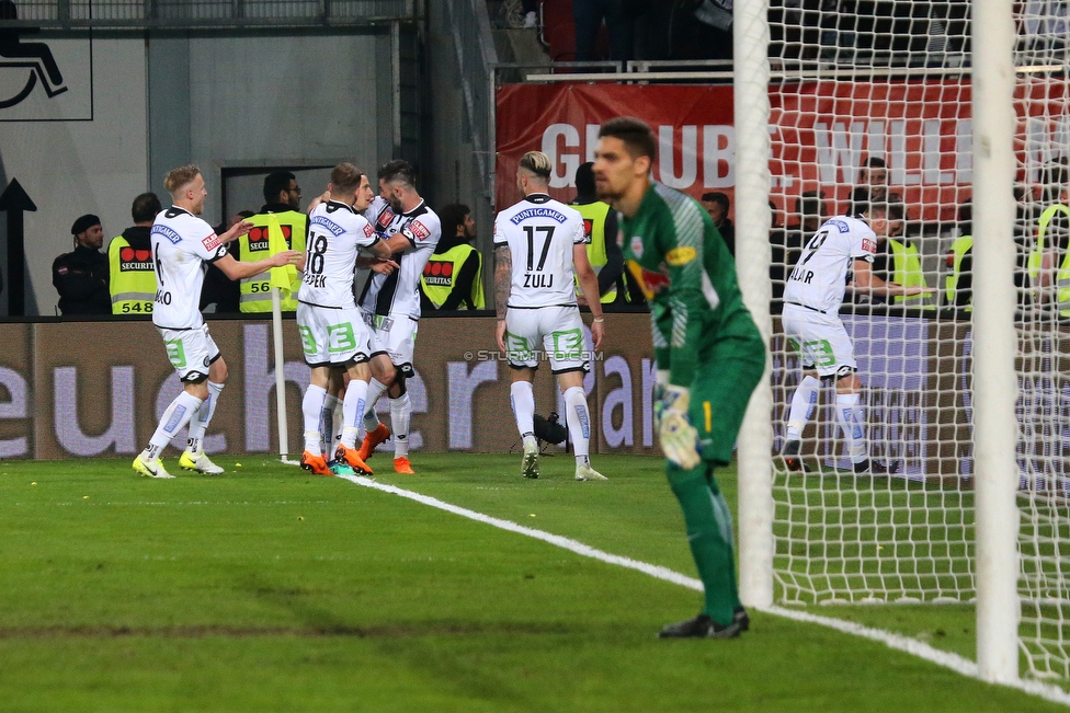 Sturm Graz - Salzburg
OEFB Cup, Finale, SK Sturm Graz - FC RB Salzburg, Woerthersee Stadion Klagenfurt, 09.05.2018. 

Foto zeigt James Jeggo (Sturm), Philipp Huspek (Sturm), Stefan Hierlaender (Sturm), Marvin Potzmann (Sturm), Peter Zulj (Sturm), Cican Stankovic (Salzburg) und Deni Alar (Sturm)
Schlüsselwörter: torjubel