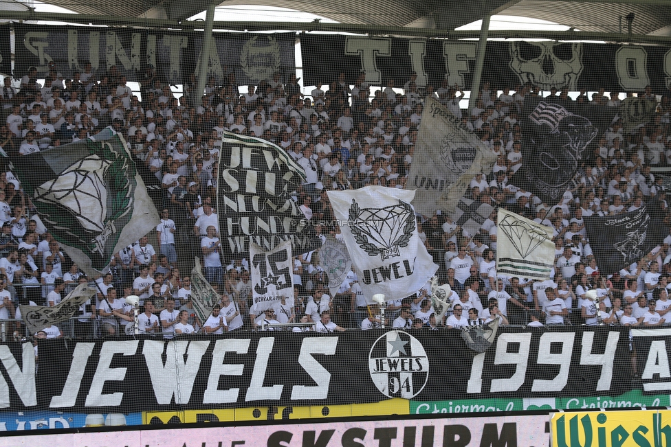 Sturm Graz - LASK
Oesterreichische Fussball Bundesliga, 34. Runde, SK Sturm Graz - LASK, Stadion Liebenau Graz, 12.05.2018. 

Foto zeigt Fans von Sturm
