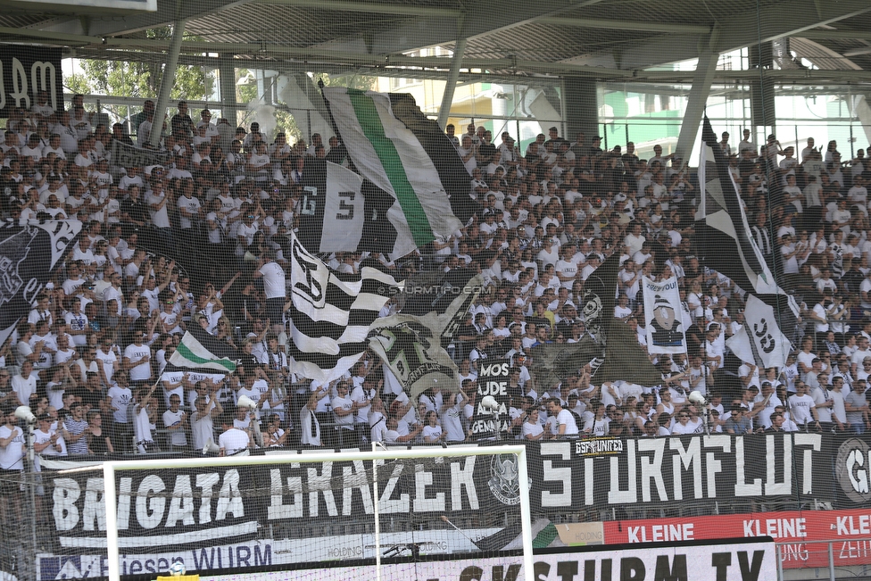 Sturm Graz - LASK
Oesterreichische Fussball Bundesliga, 34. Runde, SK Sturm Graz - LASK, Stadion Liebenau Graz, 12.05.2018. 

Foto zeigt Fans von Sturm
