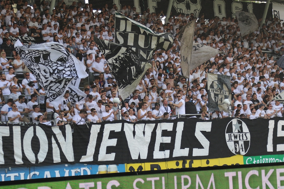 Sturm Graz - LASK
Oesterreichische Fussball Bundesliga, 34. Runde, SK Sturm Graz - LASK, Stadion Liebenau Graz, 12.05.2018. 

Foto zeigt Fans von Sturm
