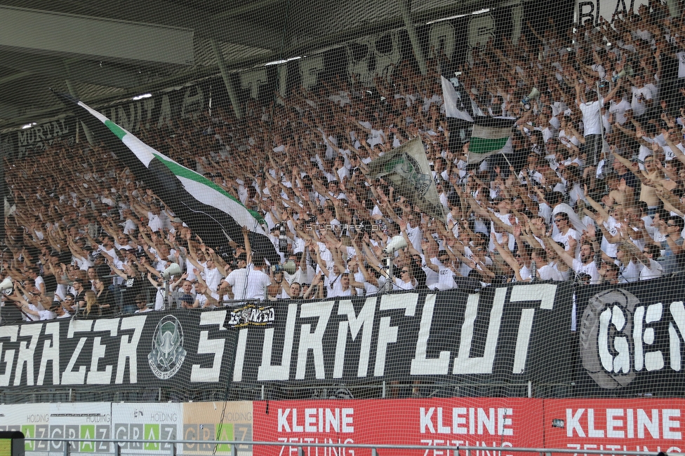 Sturm Graz - LASK
Oesterreichische Fussball Bundesliga, 34. Runde, SK Sturm Graz - LASK, Stadion Liebenau Graz, 12.05.2018. 

Foto zeigt Fans von Sturm
